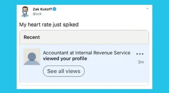 LinkedIn Stories, IRS snooping, and why you should take that job at a startup